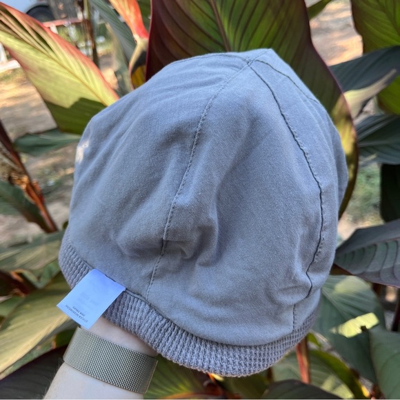 Halogen Knit Cap Beanie Hat Womens Wool Blend Gray Bow One Size - Picture 6 of 8